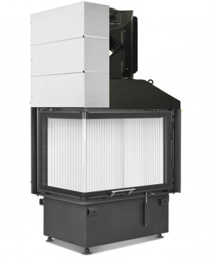 Каминная топка Hoxter ECKA 76/45/57Lh Левосторонняя с стальным теплообменником