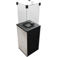 PATIO/MINI/G31/37MBAR/Q/O/G, OXIDE GRIGIO, с пультом ДУ
