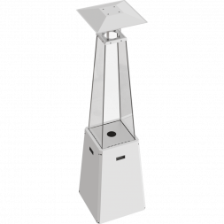 ГАЗОВЫЙ НАГРЕВАТЕЛЬ UMBRELLA/BS/B/G31/37MBAR/S/ZE - без стоек, белый, с газовым оборудованием